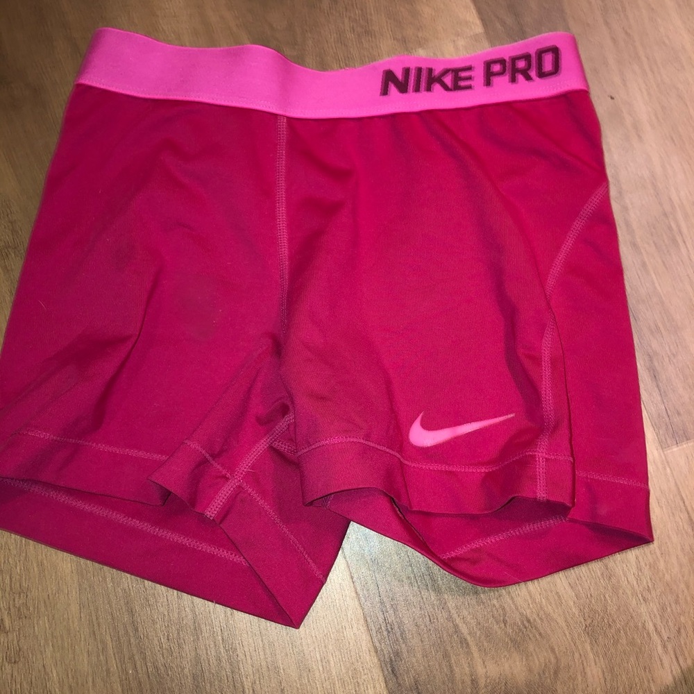 Pink Nike pros